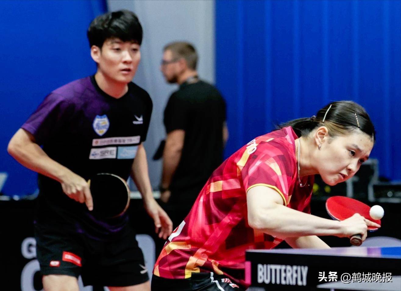 关于中国乒乓球队险胜韩国乒乓球队，奥恰洛夫统治全场的信息